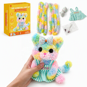 Kit de Manualidades para Niños <span class=keywords><strong>al</strong></span> <span class=keywords><strong>por</strong></span> <span class=keywords><strong>Mayor</strong></span>: Limpiapipas de Chenilla Esponjosos para Crear Animales de Peluche (<span class=keywords><strong>Gatos</strong></span> y Gatitos) para Proyectos de Arte y Manualidades - Product Image 1