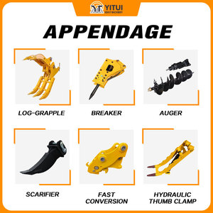 3.5 Ton Mini Crawler Kubota Engine Excavator Hydraulic Digger Durable Compact <strong>Machinery</strong> For Farm Garden &amp; Residential Customized - Product Image 4