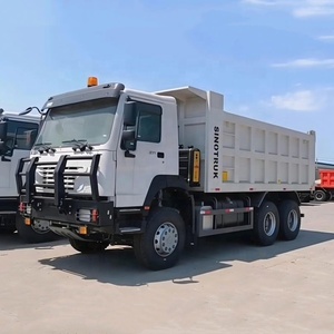 Sinotruk HOWO รถดัมพ์6X4ดีเซลรถบรรทุกหนักพวงมาลัย LHD - Product Image 1