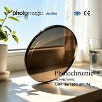 Lentilles Photochromiques Anti-Lumière Bleue Photomagic Factory Prix de Gros 1.56 UV420 pour Lunettes