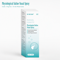 Spray nasal physiologique pour la rhinite, la rhinite allergique, la sinusite, les polypes nasaux, soins quotidiens pour bébés et adultes