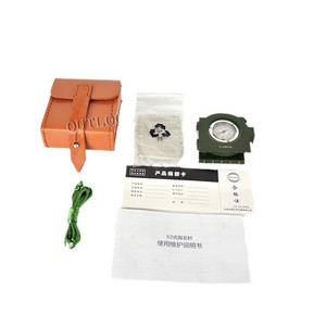 เข็มทิศสนามแบบมืออาชีพสำหรับการเดินทางกลางแจ้งระยะไกลในกระเป๋า ทำจากอะลูมิเนียม ตัวอย่างฟรี - Product Image 5