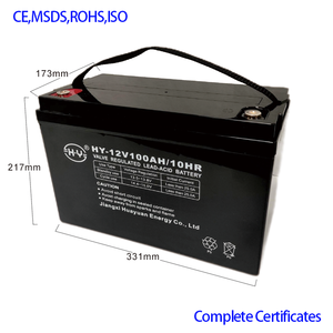 제조업체 12V 200AH AMG 딥 사이클 납산 Vrla GEL 태양 전지 유지 보수 무료 배터리 - Product Image 2