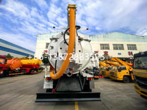 Camión cisterna de <span class=keywords><strong>alcantarillado</strong></span> de 20000 litros, camión tanque séptico de <span class=keywords><strong>alcantarillado</strong></span> vacío de succión más vacío, gran oferta - Product Image 6