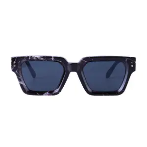 Hot Shades Sunglasses nhà sản xuất phụ nữ lớn hình chữ nhật thiết kế thương hiệu thời trang vuông bán buôn Kính mát cổ điển