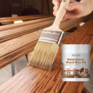 Olio Protettivo per Legno da Esterno, <span class=keywords><strong>Trasparente</strong></span>, Resistente alle Intemperie e ai Raggi UV, Vernice Anticorrosione e Impermeabile per Legno Massello - Product Image 2