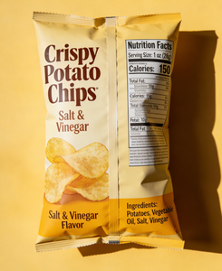 Wholesale Low MOQ <b>Back</b> Seal Pouch PET PE Chip <b>Pack</b> <b>Heat</b> Seal Firm Thick Stable Premium Reliable - Product Image 5