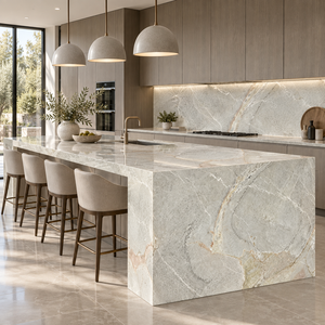 UnionStone Luxury Monet Garden Marble Big Slab Polished Waterproof Contemporary Hotel Wall Floor Application - Product Image 4
