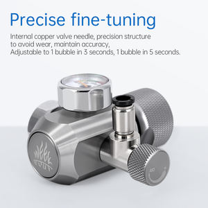 Yeni tasarım özelleştirilmiş en kaliteli tek ölçer akvaryum Co2 gaz regülatörü - Product Image 6