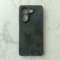 Nouvelle conception de coque en cuir TPU de luxe avec protection pour téléphone portable Itel S23 P40 PLUS A04
