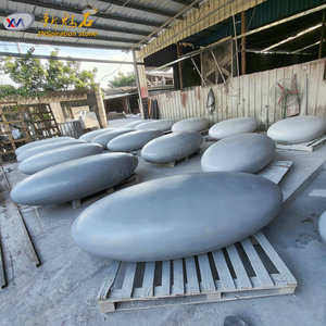 New Stone Building <b>Materials</b> Artificial Stone Pebble Outdoor <b>Sofa</b> Gray High Performance Concrete Xms001 - Product Image 1