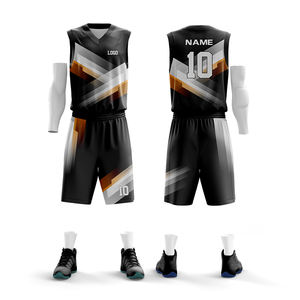 Uniforme de Baloncesto Personalizado por Sublimación, Muestra Disponible, Venta al por Mayor, Todas las Tallas, Jersey de Baloncesto Personalizado para Equipo - Product Image 1