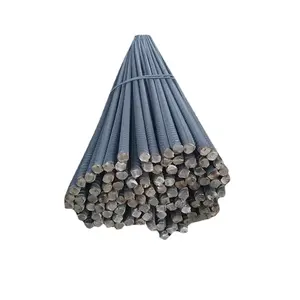 China Top Supplier ASTM Tmt Steel Rebar Price Per Ton 8mm 10mm 12mm16mm HRB400 HRB500 Bars Steel Construction Iron Rods