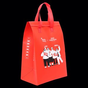 Outdoor Distribution Insulated Aluminum Foil Cooler Bag Durable PP Tote for <b>Hot</b> Milk Tea Ice Cream Catering Disposable for - Product Image 5