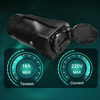 Nouvel adaptateur de décharge EV ChiYu Type 2 V2L 3,5 kW, multiprise extérieure avec prise standard européenne, connecteur véhicule-chargeur