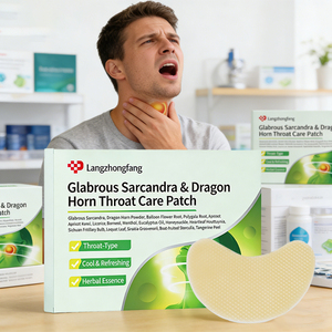 Klaar voor verzending Kruiden Coral Dragon Horn keelpleisters met 3 jaar houdbaarheid voor verlichting van keelklachten en gezondheidszorg - Product Image 3