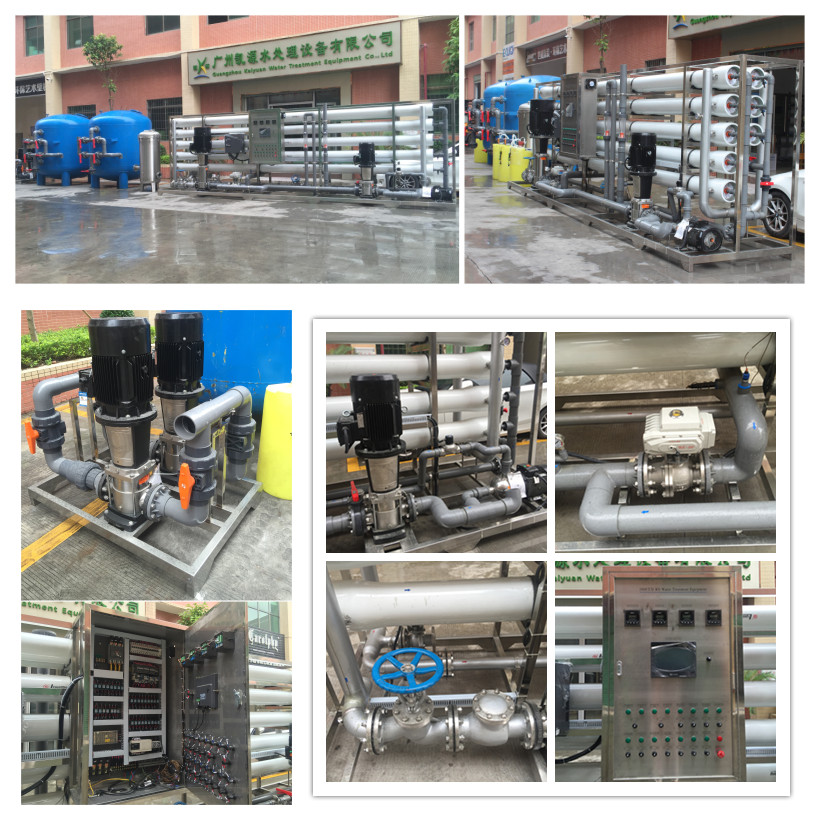 RO Water Treatment Brackish Water System For TDS Salinity And Hardness Removal