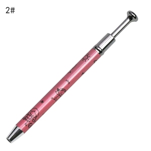 Pince à ongles multifonctionnelle en métal coudé avec poignée, pour nail art, plaque de stamping, manucure, outil de salon - Product Image 4