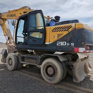 Excavadora de orugas multifunción de Corea Original usada Hyundai 210-9 de alta eficiencia Hyundai en buenas condiciones a la venta - Product Image 1