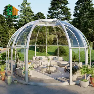 Fast Assembly Luxury Transparent Bubble Dome Tent Smart Starry Sky House