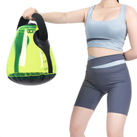 Kettlebell en PVC rempli d'eau pour femmes et hommes, entraînement sportif, poids, antidérapant, durable