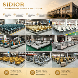 Juego de Muebles de Salón de Terciopelo Italiano, Sofás Modulares Seccionales en Forma de L, Sofás Curvos de Lujo para el Hogar SIDIOR-sofa - Product Image 3