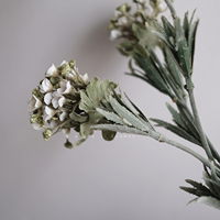 Bunga buatan Alyssum 78 cm, bunga sutra untuk dekorasi rumah skala besar untuk dekorasi pernikahan ruang tamu