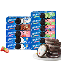 Oreo Sandwichkoekjes 97g*24 Bestseller Groothandel Exotische Snacks Diverse Smaken.