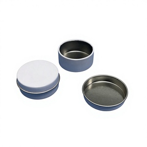 Boîte en fer blanc ronde mini 8g, hermétique, pour cadeaux, rouge à lèvres, crème blanchissante, crème solaire - Product Image 2