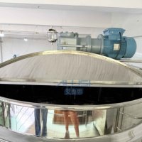 Cuve de mélange industrielle de 5000 L avec homogénéisateur pour la production de savon liquide, de shampoing et de détergent