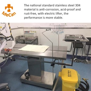 Thép không gỉ bác sĩ thú y Dog <span class=keywords><strong>Pet</strong></span> điện nâng thú y phẫu thuật V loại phẫu thuật Bảng thú y thủy lực hoạt động bảng - Product Image 5