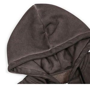 Giacca Vintage con cappuccio con stampa angelo da donna con cerniera a manica lunga con tasca autunno inverno cappotto Streetwear Y2K <span class=keywords><strong>felpe</strong></span> con cappuccio larghe - Product Image 6