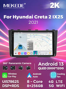 MEKEDE MS 8 Core Split Screen Autoradio Android <span class=keywords><strong>2</strong></span> Din für Hyundai Creta <span class=keywords><strong>2</strong></span> IX25 2021 Auto navigations system Unterstützung 360 Kamera - Product Image 5
