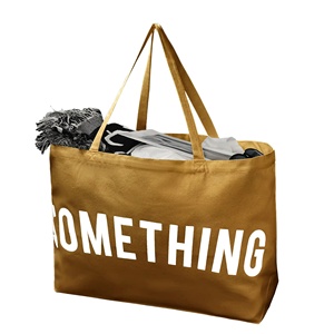 High Quality Heavy Duty Eco Friendly Reusable Shoulder Cotton Cloth Shopping <b>Canvas</b> <b>Tote</b> Grocery Bag - Product Image 3