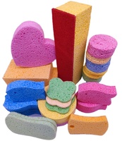 Éponge de cuisine en cellulose biodégradable et écologique, absorption d'eau de 500 % à 750 %, origine Chine, usage commercial, marque TIN HONG, CSC