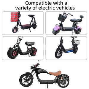 Batteria agli Ioni di Litio per Bici Elettrica Stile Harley 60V 20Ah 25AH, Batteria per Scooter e Moto Elettriche 48V 72V Rimovibile agli Ioni di Litio <span class=keywords><strong>18650</strong></span>/21700 - Product Image 5