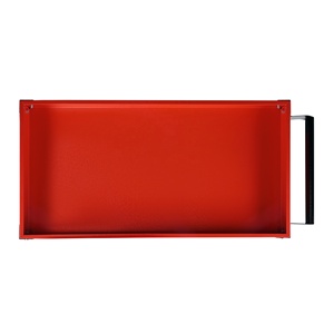 Armario de herramientas de acero rojo/negro al por mayor con banco de trabajo duradero, carro utilitario de herramientas móviles de metal, carro de herramientas de <span class=keywords><strong>3</strong></span> capas - Product Image 5