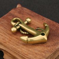 Bijoux ancre de Style réunion, pendentif ancre en métal cuivre, vente en gros
