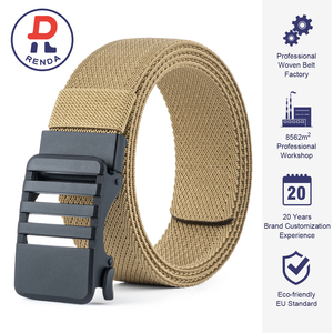 <span class=keywords><strong>Cintura</strong></span> Elastica da Uomo Personalizzata in Nylon con Fibbia Automatica in Lega, <span class=keywords><strong>Cintura</strong></span> Casual Regolabile per Jeans e Attività all'Aperto - Product Image 1