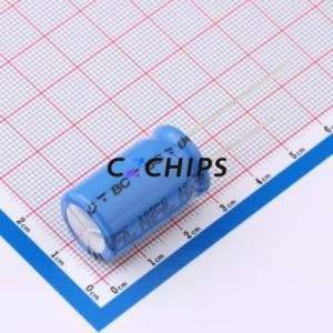 MAL213659221E3 <b>Snap</b>-in Aluminum Electrolytic Capacitor Through hole Component (THT),D16xL27mm 220uF 20% 100V 7.5mm - Product Image 2