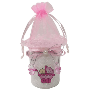 Bolsita de Regalo Carrito Rosa 5.5X8.5Cm Party Love - Product Image 2