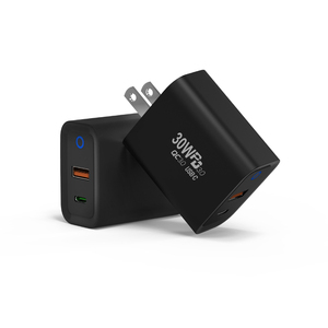 โทรศัพท์มือถือแบบพกพาอัจฉริยะที่ชาร์จเร็ว30W 25W 20W พอร์ต USB Type-C สองพอร์ต PD3.0โทรศัพท์มือถือ /แท็บเล็ตที่ชาร์จผนัง - Product Image 6