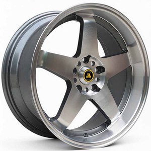 Rines de Aleación JZ Factory 18X8.5 ET35 5X113 112 114.3 Acabado Gris Metálico para ES350 RX350 - Product Image 1