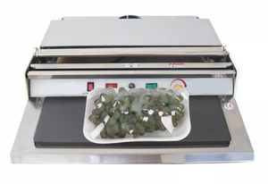 Handwickelmaschine Modell HW-450 für Frischhaltefolie zum Verpacken von Lebensmitteln, Obst, Reis, Sushi, Fleisch - Product Image 6