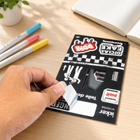 Autocollant holographique personnalisé de qualité supérieure pour impression vinyle découpé, laminage mat, écologique, livraison rapide, logo personnalisé