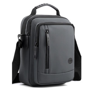 Nouveau Polyester hommes sac à bandoulière mode décontracté sac à bandoulière de poche Sports de plein air Vertical carré Style garçon sac - Product Image 3