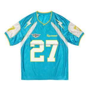 Maillot de sport rétro personnalisé avec logo, manches courtes, respirant, anti-UV, séchage rapide, streetwear tendance, coupe ample pour couple - Product Image 1