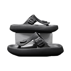 Vente en gros de tongs d'été à bout ouvert <span class=keywords><strong>pour</strong></span> femmes, tongs confortables et respirantes en EVA, pince-orteil transfrontalier <span class=keywords><strong>pour</strong></span> couples <span class=keywords><strong>pour</strong></span> pantoufles - Product Image 2