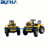 Traktor Roda 4 Mini 18HP Diesel Transmisi Otomatis Mesin Kebun Penanaman Pertanian