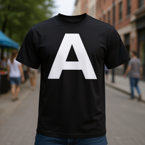 Camiseta Promocional con Letra a en Mayúscula - Product Image 3